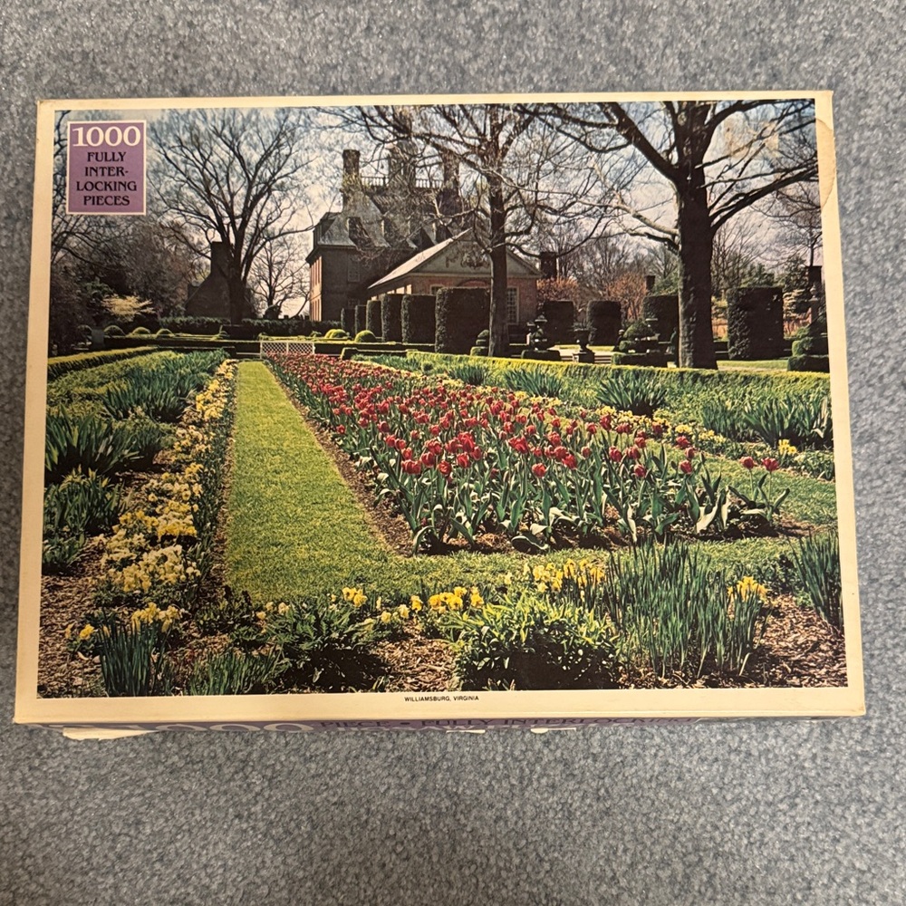 1000 Piece Garden Puzzle
